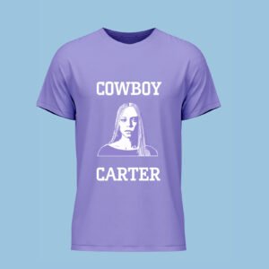 BEYONCE Cowboy Carter T-shirt Purple